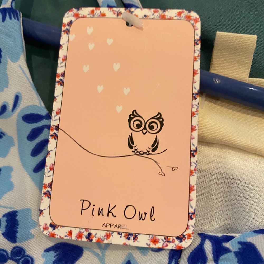 Women’s Pink Owl Dress